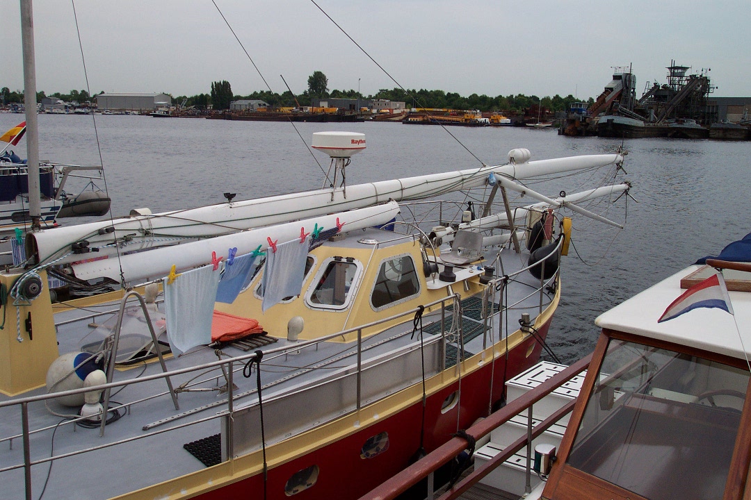Masten gestreken