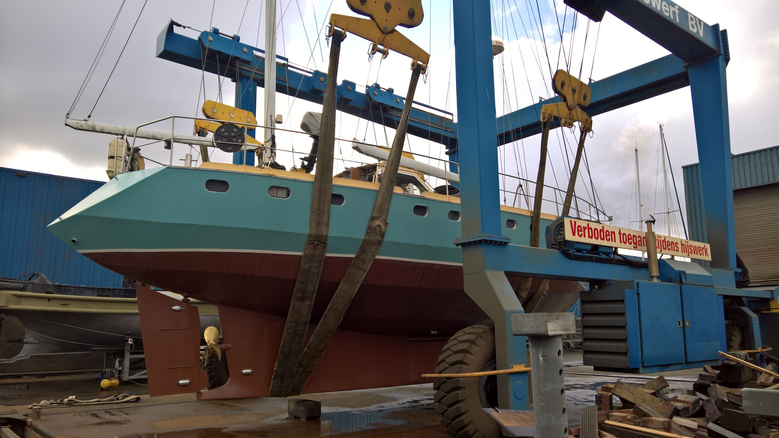 Onderwaterschip achter